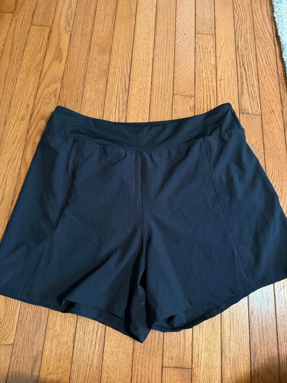 Hurley Women Black Swim Trunks